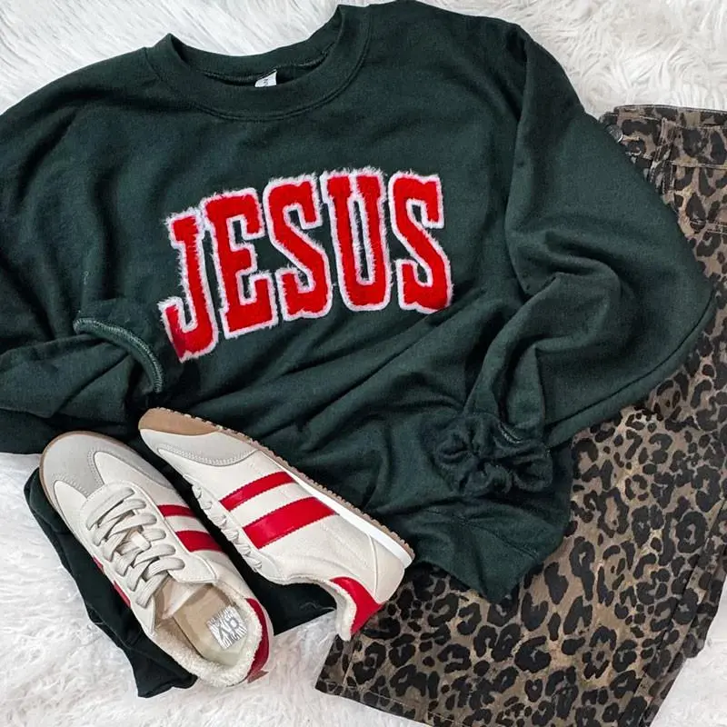 JESUS Fluffy Patch