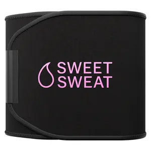 Sweet Sweat Waist Trimmer Extra-Coverage (XC) by Sports Research - Premium Shapewear Belt with More Ab Coverage for Women & Men