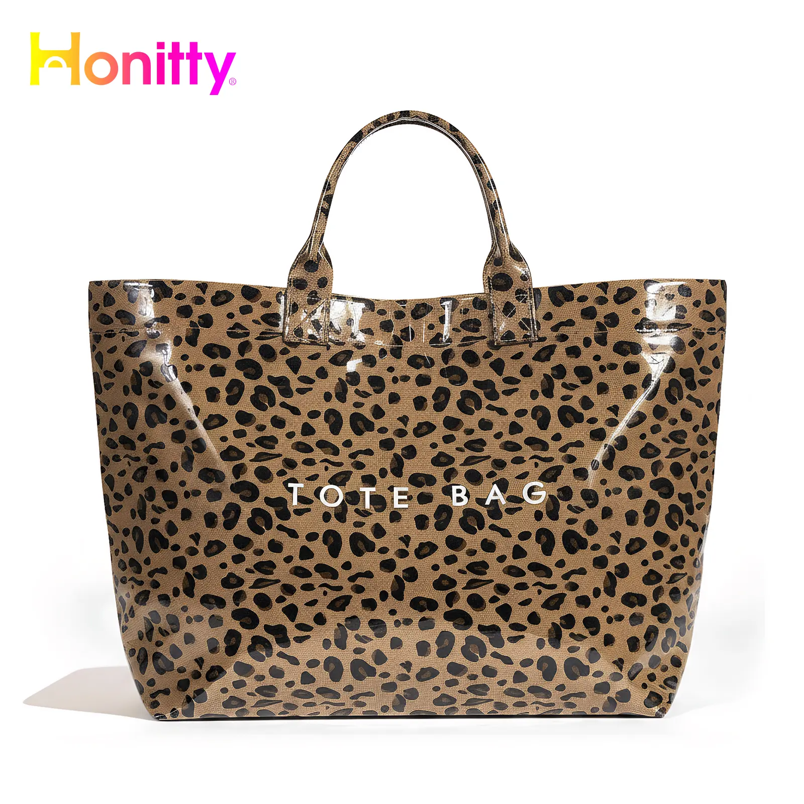 Women's Leopard Print Tote Bag - High-Quality Large Capacity Casual Trendy Bag for Daily Commuting & Shopping