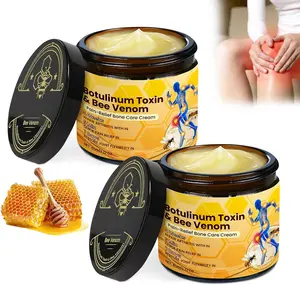 Botulinum Toxin & Bee Venom Bone Cream, Bee Venom Joint Relief Cream, Bee Venom Joint Gel with Natural Formula for Neck,Waist,Back Hand Feet and Leg
