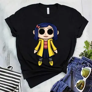 Coraline Doll Chibit-Shirt