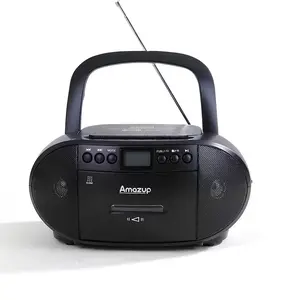 M-Amazup multifunctional CD player, USB playback, portable speaker, cassette playback, dual-speaker stereo, stereo headphone jack, record player, speaker, Bluetooth speakers, audio output, AM/FM radio, infrared remote control, Origin Acoustics speaker