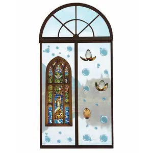 Harry Potter Mermaid Stained Glass Window Clings