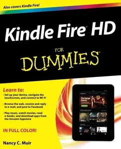 USED-Kindle Fire HD For Dummies by Nancy C. Muir (Paperback)