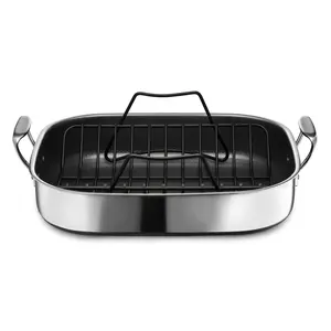 HexClad Hybrid Roasting Pans with Rack HexClad Hybrid Roasting Pans with Rack
