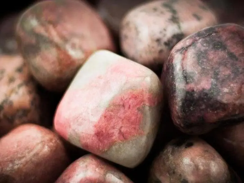 Rhodonite Tumbled 1 lb