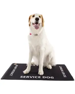 WagAround Dog Travel Mat- Service Dog Travel Mat "DO NOT INTERACT"