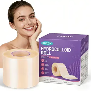Waterproof Hydrocolloid Skin Care Roll, Self-Adhesive Super Absorbent Bandage, Soft and Waterproof, Ideal for Skin Care