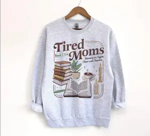 Tired Moms Book Club Shirt, Retro Coffee Chaos Chapters TShirt, Reader Shirt, Book Lover Gifts, Bookish Merch