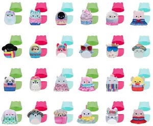 Squishmallows Squishville! (Series 8 Random) Mystery Mini Plush Pack (One Random Color)