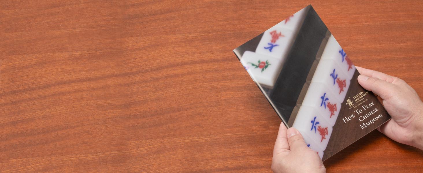 Yellow Mountain Imports Chinese Mahjong Set – Rouge Oasis – 146 Small Tiles for Chinese-Style Play