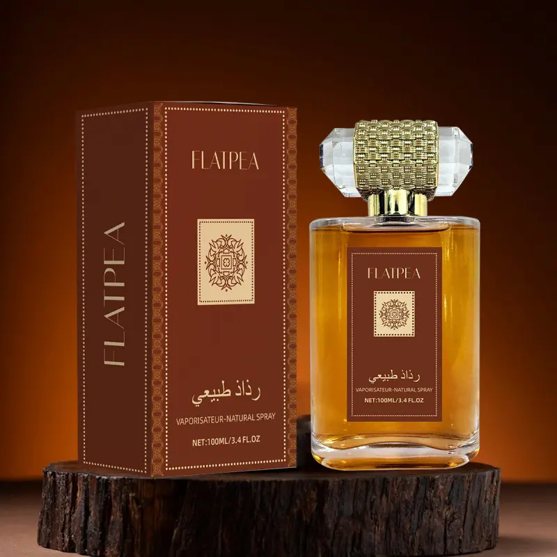 Men's perfume Sandalwood fragrance, Aromatic Woody Fragrance, Premium Arabian Fragrance, large capacity 100ml, alcohol free, lasting fragrance