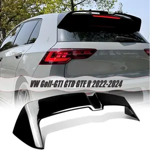 MUTUSAISI Rear Window Roof Spoiler Wing For VW GTI Golf MK8 22-24 Oettinger Style Decklid Lip Exterior Accessories