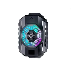 temperature display Xiongyu SL-31 2024 New Phone Cooler with Ice Covered Magnetic Back Clip Semiconductor Cooler,cooling Fan for Mobile Phone mobile gaming