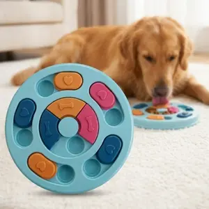 Interactive Dog Puzzle Toy, Brain Training Feeder for Small Medium Large Dogs, Slow Feed Mat for Pet Mental Stimulation