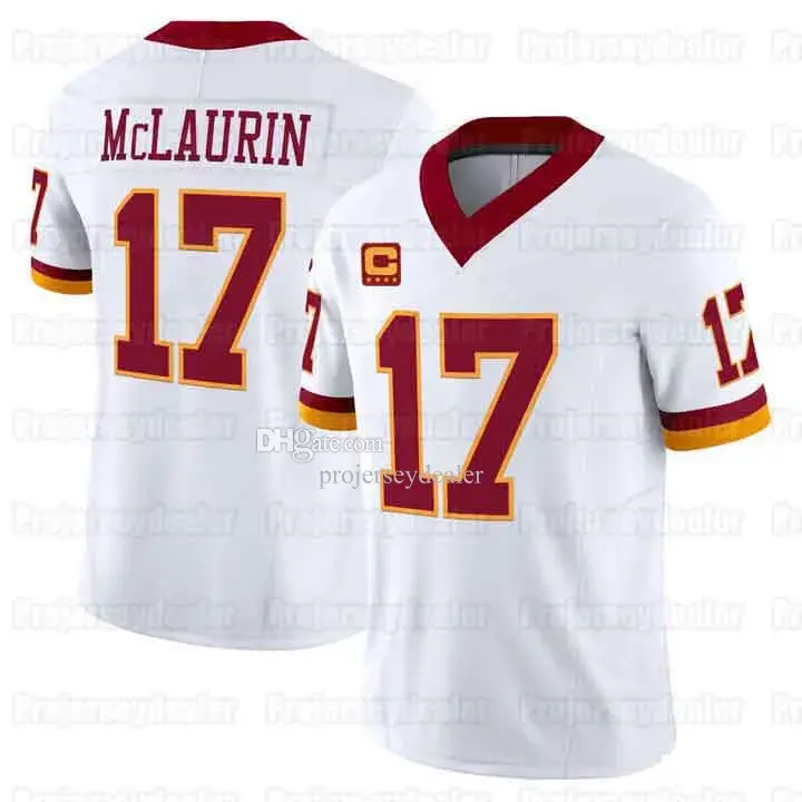 Jayden Daniels Washington Commanders Football Jerseys - Terry McLaurin, Bobby Wagner, Mike Sainristil, DaRon Payne Styles