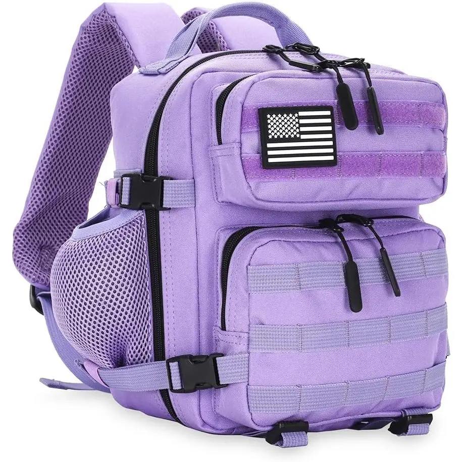 Tactical Sling Daypack for Adults, Durable 9L Water-Resistant 600D Polyester for Everyday Carry, Hiking, and Travel