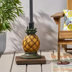 PINEAPPLE UMBRELLA BASE, backyard or patio with a refreshing tropical charm and adorable style