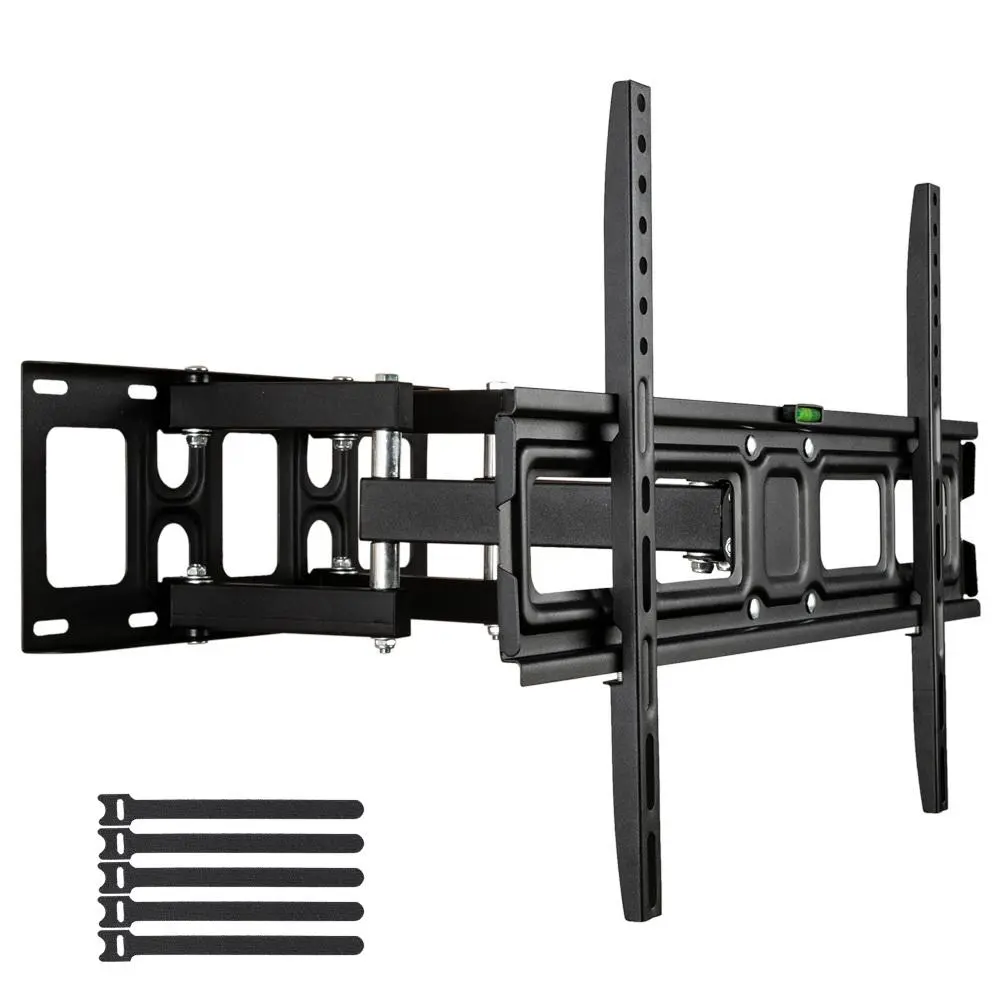Ubesgoo Sturdy Stable TV Stand Furniture, 32-70 Inch Double Pendulum Large Base Model Tmds-101, 50Kg Load Capacity, 600*400 VESA Compatibility, -10~10° Upper & Lower Tilt, Suitable for Classroom Use with Wall Mount Option, Steel Plates