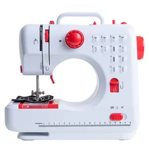 505A Small Mini Portable Household Sewing Machine - Autofeed, Computerized, Overlock Function, Buttonhole Function for Home Use (Small Sewing Machines Category), Autofeed Sewing Machines