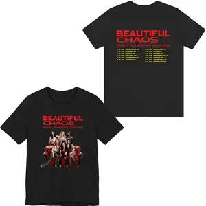 KATSEYE Beautiful Chaos Tour 2025 & Music Festival 2026 Two Sided T-Shirt - Perfect Kpop Fan Gift