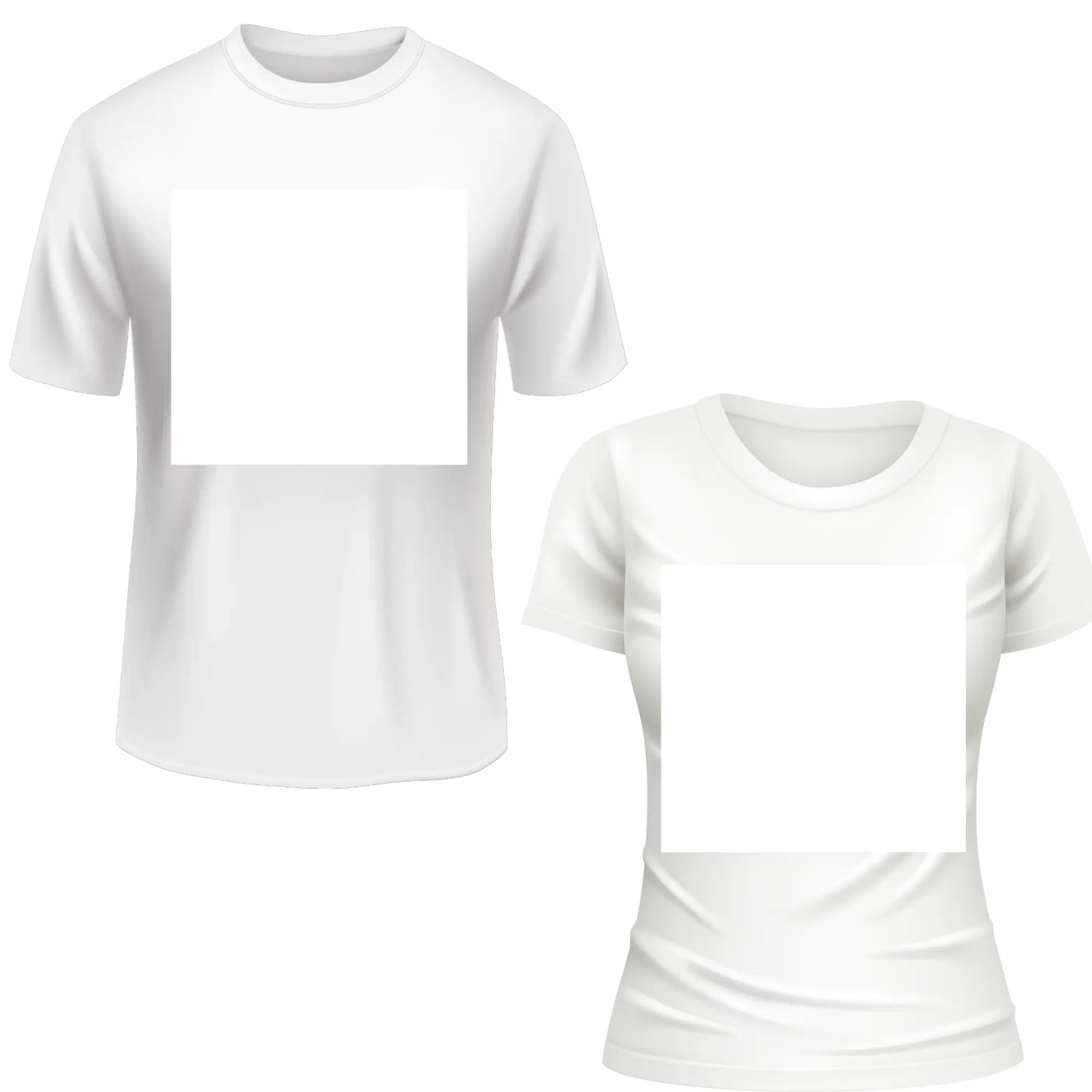 Precut Butcher Paper Sheets for T-shirt Sublimation & Heat Press, 2 Sizes, White, Uncoated