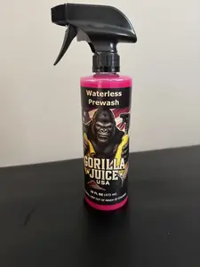 Gorilla Juice Waterless Pre Wash Spray