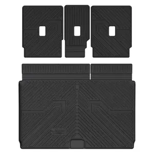 Lasfit Car Floor Mat Protector, Car Interior Accessory for 2025-2026 Lincoln Navigator Standard & Navigator L Cargo & Seatback Mats