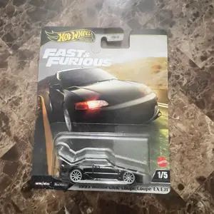 Hot Wheels 1993 Honda Civic Coupe EX EJ1 Fast & Furious Series 1/5 Scale Die-Cast Model Car