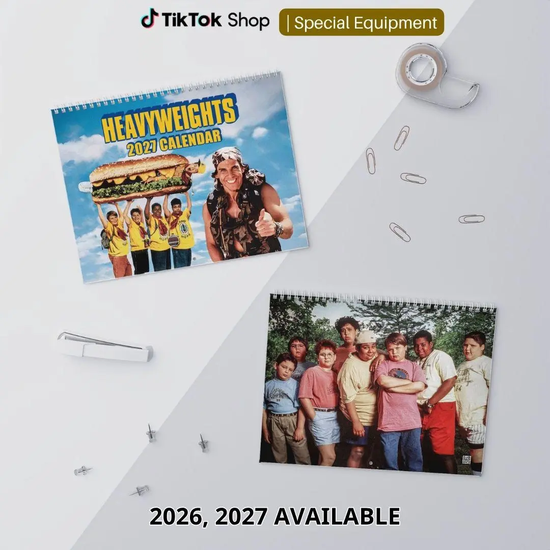 Best Line Of Heavyweights 2027 Calendar, 90s Movie Wall Calendar, Desk Calendar, Calendar And Planner, Gift For Fan.