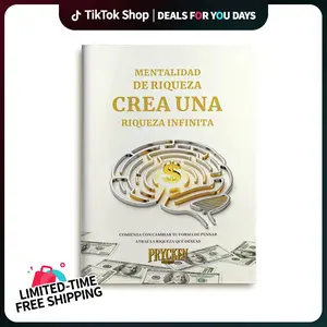 【Deals For You Days】PRYCKEN Mentalidad de Riqueza · Crea Una Riqueza Infinita Libro Inspiracional para Inmigrantes Latinos sobre Finanzas Personales, Hábitos y Mentalidad de Éxito