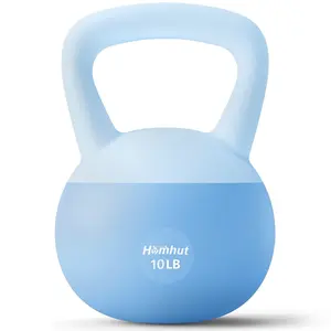 Soft Kettlebell with Handle - Home Gym Weight Training Equipment for Strength Conditioning, Core Training