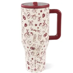 HydroJug 32oz / 40oz Must-Have Water Tumbler with Handle & Straw | Large Reusable Cup for Everyday Hydration