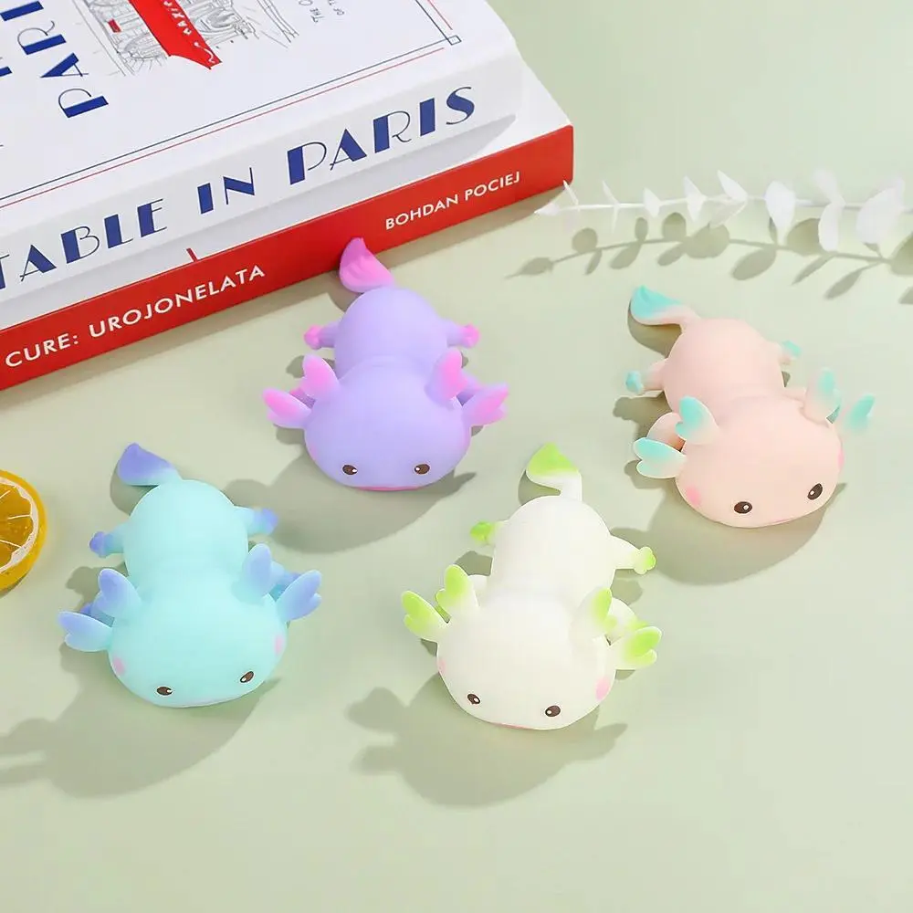 Cartoon Simulated Salamandersensory Toys Fidget Toy Squeeze Toy Stress Relief Animal Toys Pinching Venting Squirrel Toy