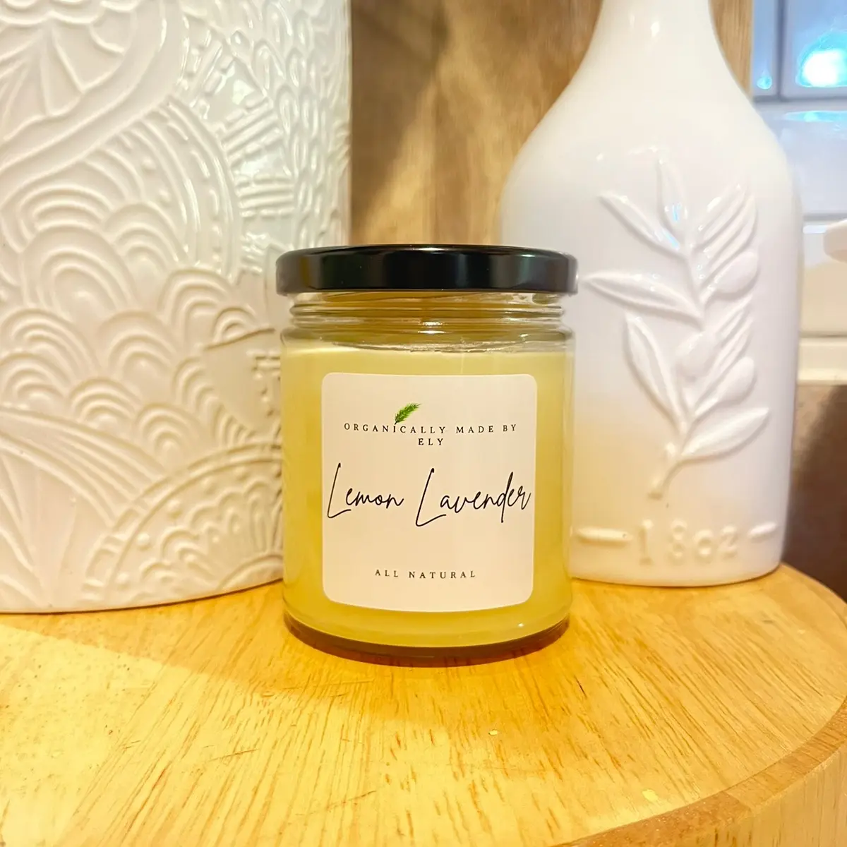 Lemon Lavender  Candles