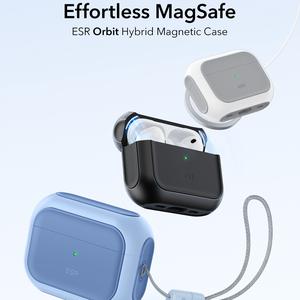 ESR for AirPods Pro 3 Case, Compatible with AirPods Pro 3rd Generation Case (2025), Compatible with MagSafe, Full Drop Protection Cover with Lanyard