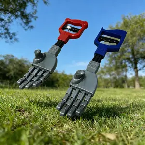 Novelty Retractable Claw Toy, Creative Prank Grabber with Soft Clip, Fun Handheld Pickup Toy, Playful Trick Toy for Kids