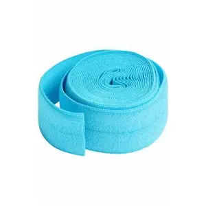 Fold-over Elastic 3/4in x 2yd Parrot Blue