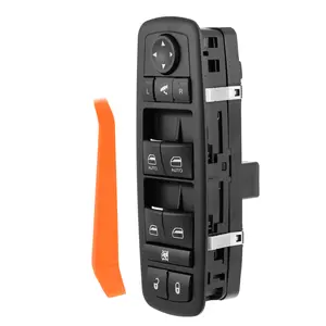 1 Set 68110867AB Front Left Drive Side Car Power Window Lift Button Panel Master Control Switch with Tool Set for Ram for Chrysler for Dodge