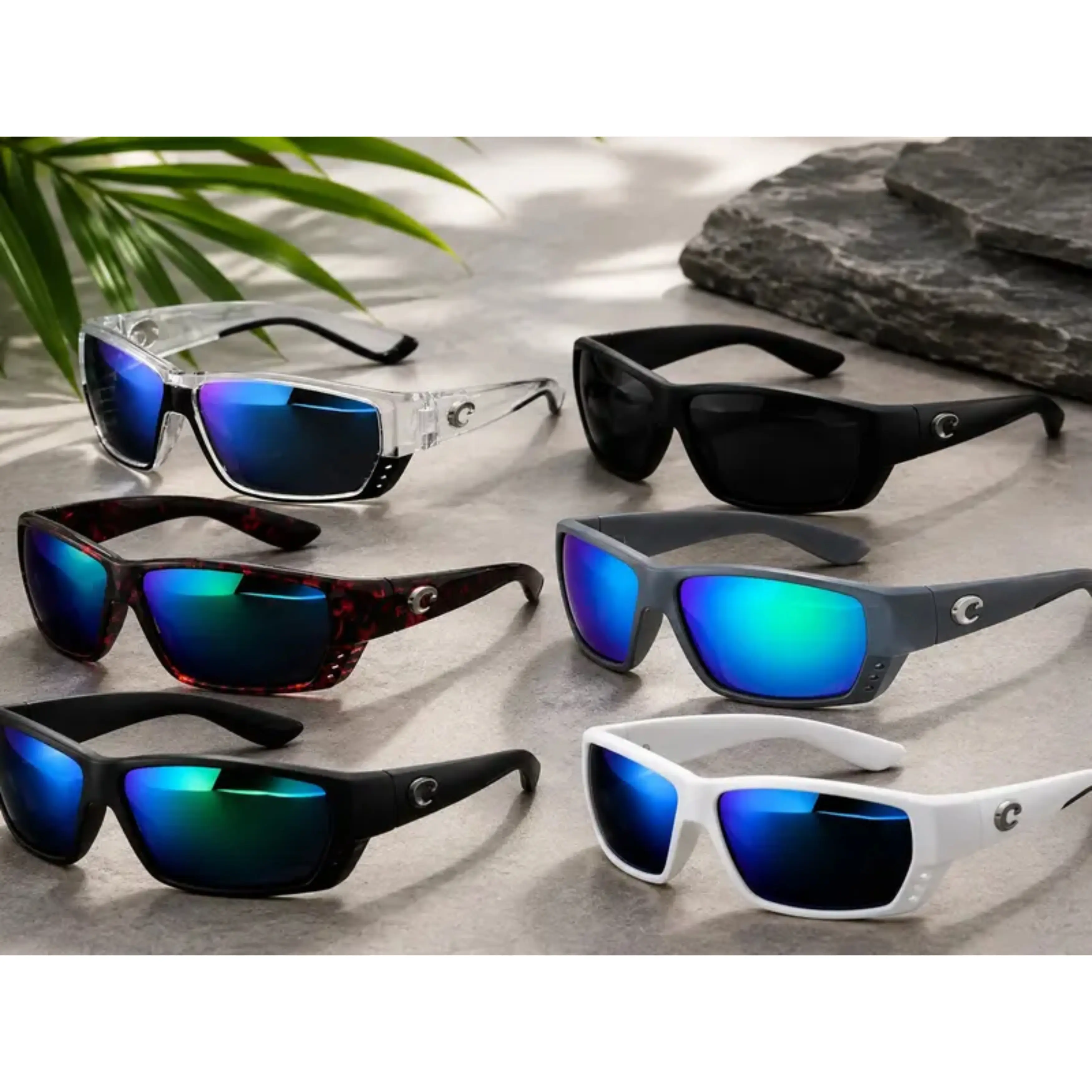 Costa Polarized Sunglasses with Lightweight Comfort for Boating Beach Vacations and Outdoor Sports