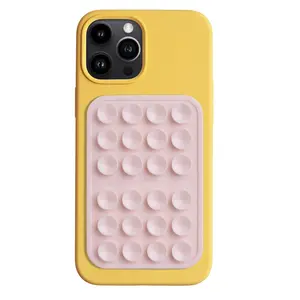 Suction Phone Mount for MagSafe Case,  Double-Sided  with Detachable Stand, High-Strength Sticky Grip for iPhone, Ideal for Selfies and Videos