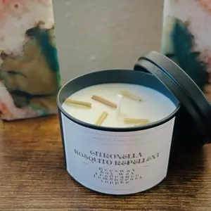 Citronella Mosquito Repellent, Natural Candle