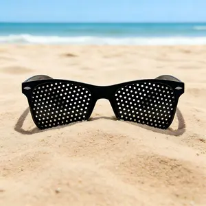 Hospital Recommended Vision Therapy Sunglasses for Men - Anti Myopia Pinhole Glasses for Screen Time Relief and Focus Correction tiktokshopspringglowup,summervibes