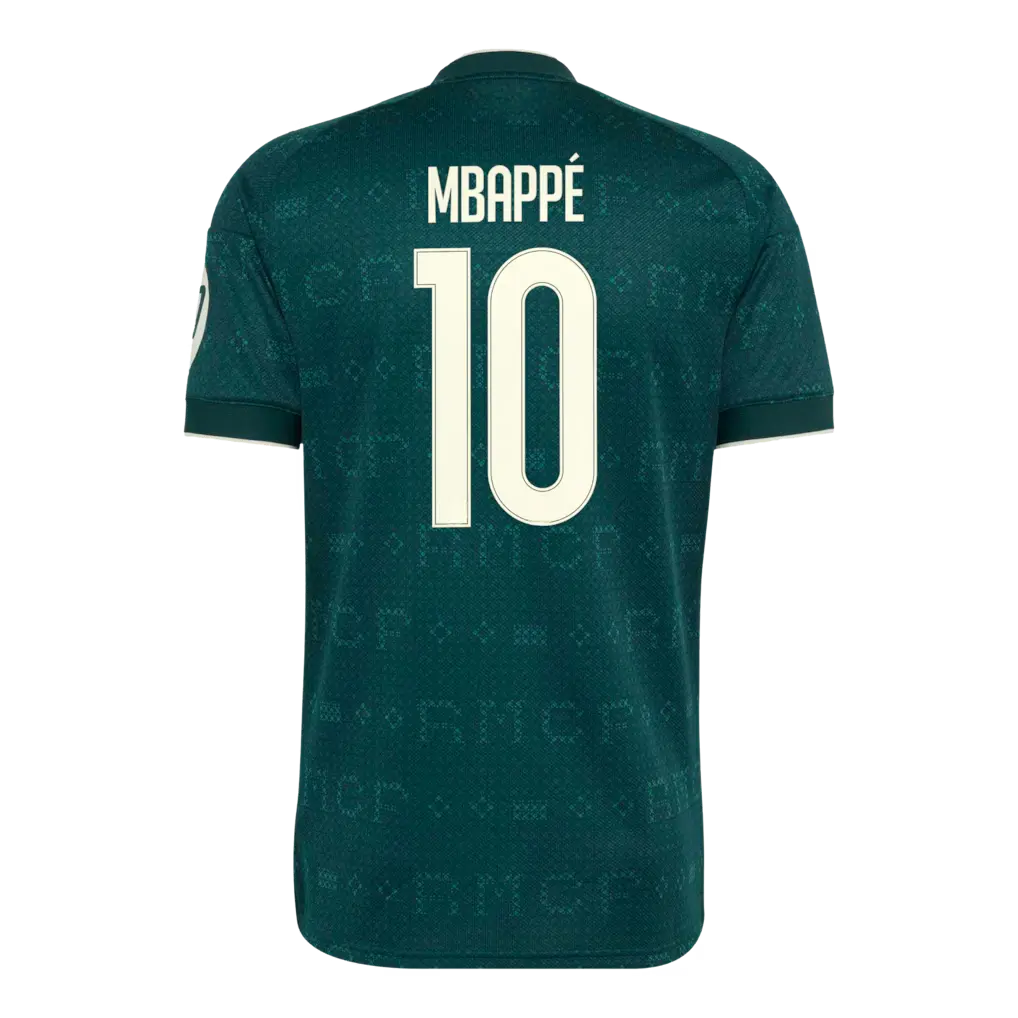 Unisex Collectible Sports Apparel Mbappé 2026-2027 Away Player Jersey Green - Spain League