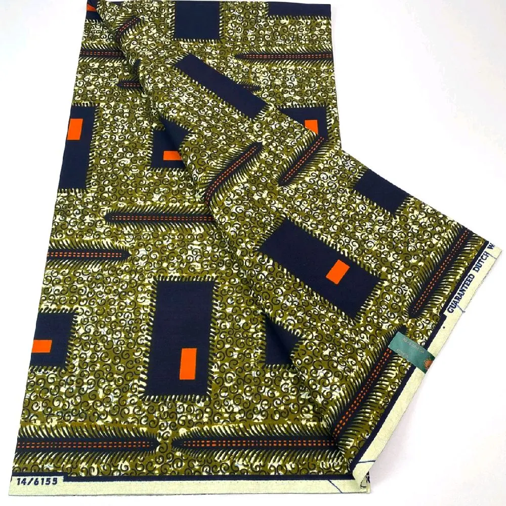 Authentic African Print 100%Cotton 6yards