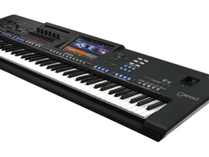 Yamaha GENOS2 76-Key Flagship Arranger Digital Piano Synthesizer for DIY Musicians & Music Performances, with Voice Library, Style Library, Chord Looper, 9-Inch Touch Screen