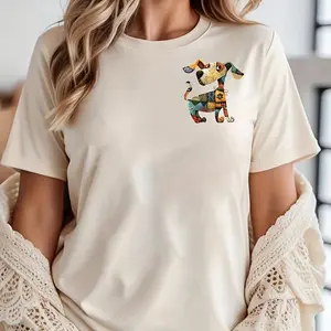 Dog Pattern DIY Craft Transfer Sticker, Unique Pet Designs Transfer Sticker, DIY Embossing Supplies for Clothing & Accessories