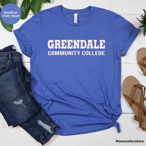 Greendale Community College Unisex T-shirt, Community TV Show Shirt, Community Tee Shirt, Troy and Abed SUC2