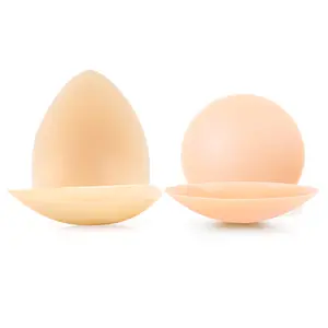 Falorda Popular Combo Circles & Triangles Silicone Nipple Covers for Women Invisible Waterproof Reusable Mother's Day Must-Have Womenswear Bras Daily Wear