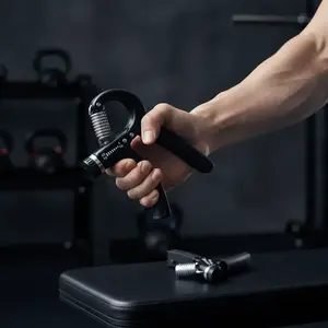 Hand Grip Strengthener, Grip Strength Trainer, Non-slip Gripper Adjustable Resistance 5-60kg, Fitness Equipment, Workout Equipment, Gymtok
